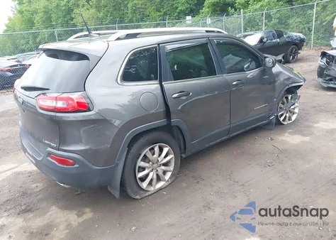 2017 Jeep Cherokee Limited 4X4 из США, поврежденный, VIN 1C4PJMDS8HW501709